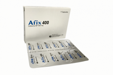 Afix 400 mg Capsule-7's Pack