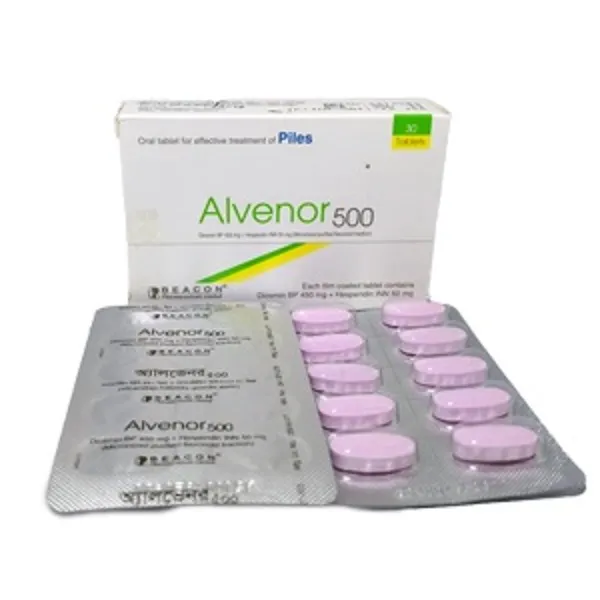 Alvenor 500 mg Tablet-10's Strip