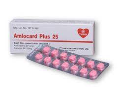 Amlocard Plus (5 mg+25 mg) Tablet-14's Strip