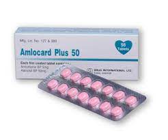 Amlocard Plus (5 mg+50 mg) Tablet-14's Strip