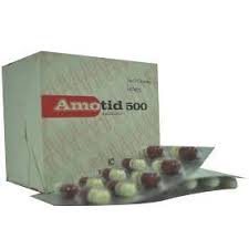 Amotid 500 mg Capsule-100's Pack