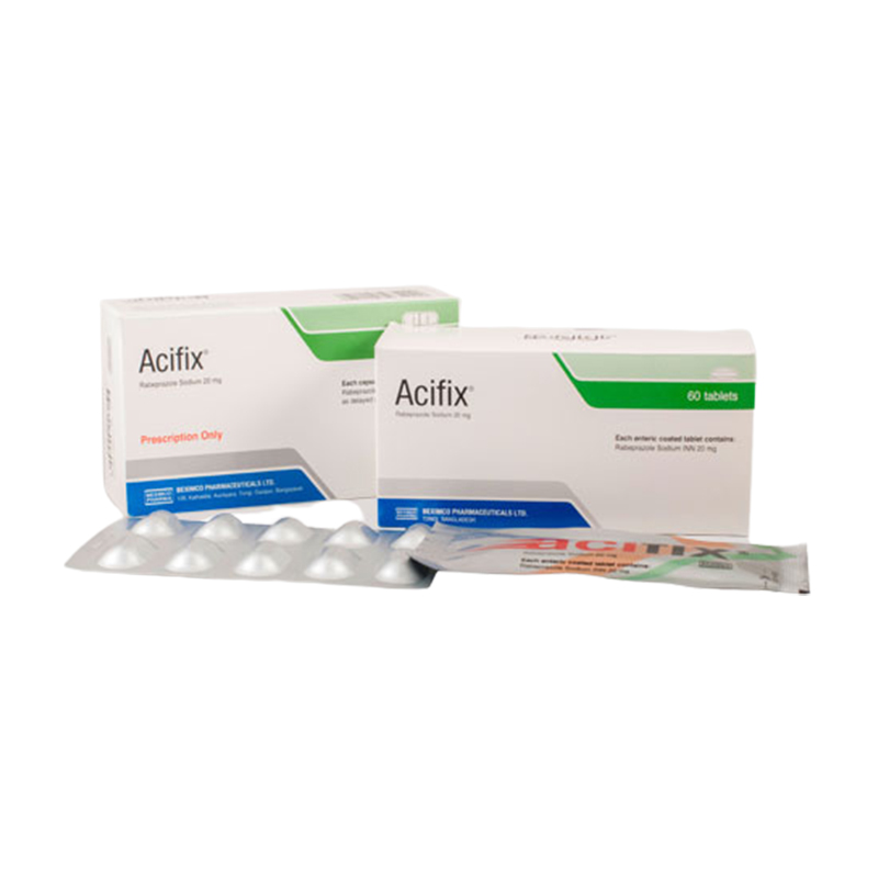 Acifix 20 mg Tablet-10's Strip