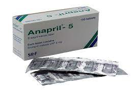 Anapril 5 mg Tablet-10's Strip