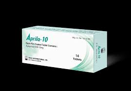 Aprila 10 mg Tablet-14's Pack