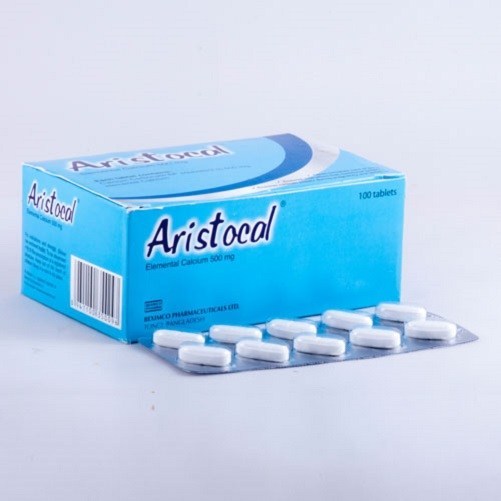 Aristocal 500 mg Tablet-10's Strip