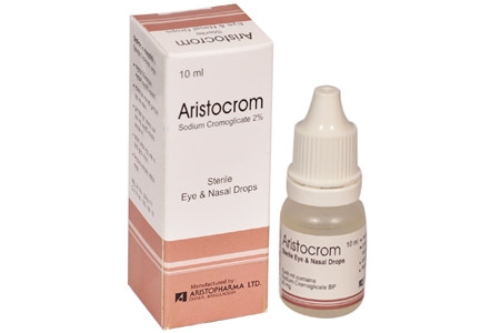 Aristocrom 2% (Eye/Ear/Nasal Drops)-10 ml Drops