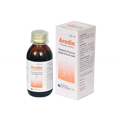 Arodin 1% Mouthwash-100 ml