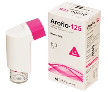 Aroflo 125 mcg HFA Inhaler-120 metered doses