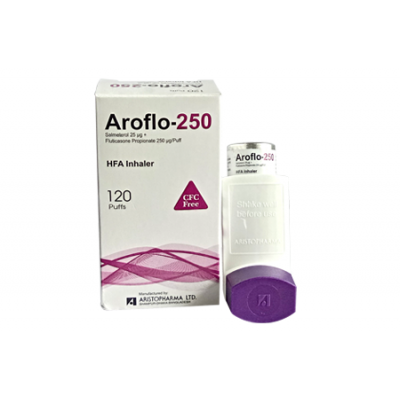 Aroflo 250 mcg HFA Inhaler-120 metered doses