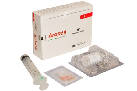 Aropen 1 gm/Vial IV Injection