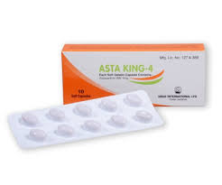 Asta King 4 mg Capsule-10's Pack