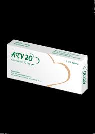 Atv 20 mg Tablet-10's Strip