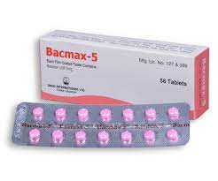 Bacmax 5 mg Tablet-14's Strip