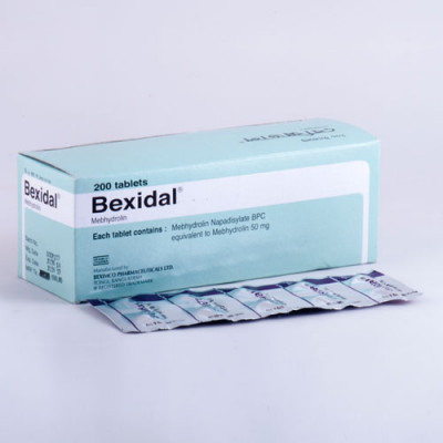 Bexidal 50 mg Tablet-10's Strip