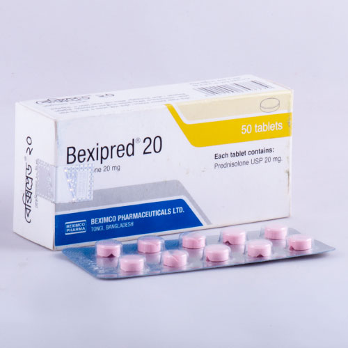 Bexipred 20 mg Tablet-10's Strip