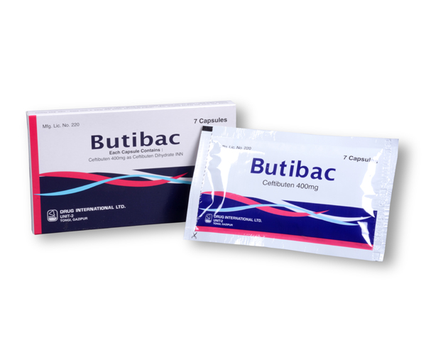 Butibac 400 mg Capsule-7's Pack