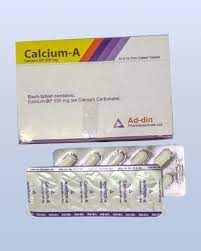Calcium-A Tablet-10's Strip