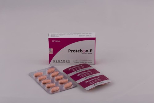 Protebon-P 400 mg Tablet-10's Strip