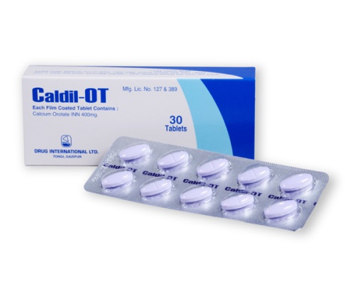 Caldil-OT 400 mg Tablet-10's Strip