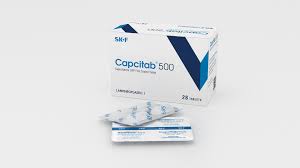 Capcitab 500 mg Tablet-28's Pack