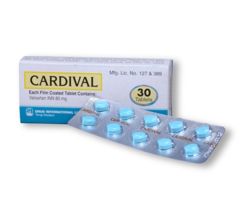 Cardival 80 mg Tablet-30's Pack