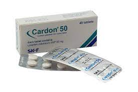 Cardon 50 mg Tablet-10's Strip