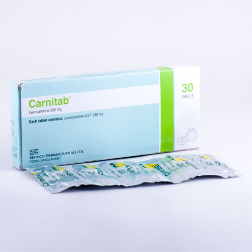 Carnitab 330 mg Tablet-30's Pack