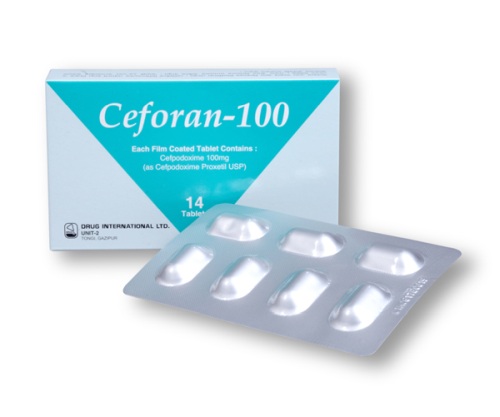 Ceforan 100 mg Tablet-14's Pack