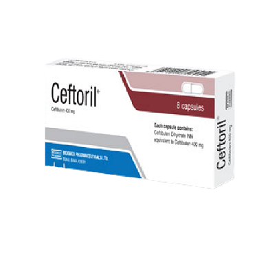 Ceftoril 400 mg Capsule-8's Pack