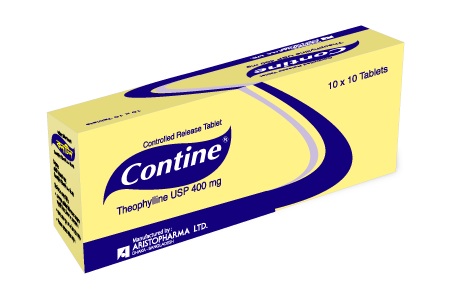 Contine 400 mg Tablet-10's Strip