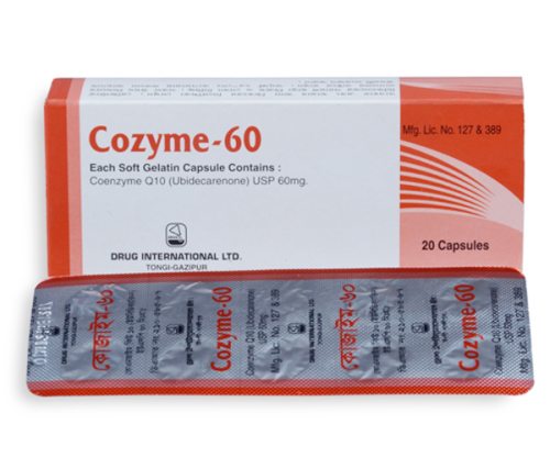 Cozyme 60 mg Capsule-20's Pack