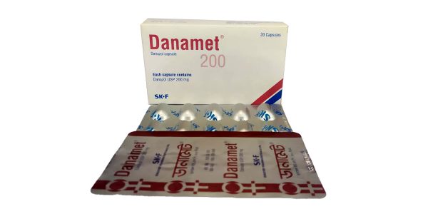 Danamet 200 mg Capsule-10's Strip