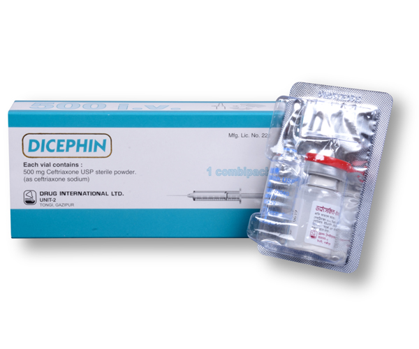 Dicephin 500 mg/vial-IV Injection