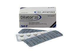 Dilator 20 mg Tablet-10's Strip