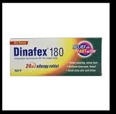 Dinafex 180 mg Tablet-10's Strip