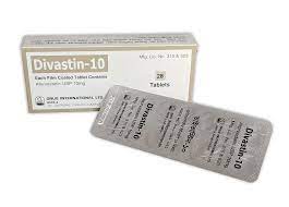 Divastin 10 mg Tablet-14's Strip