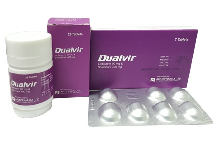 Dualvir (90 mg+400 mg) Tablet-7's Pack