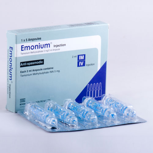 Emonium IM/IV Injection-5's Pack