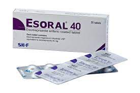 Esoral 40 mg Tablet-10's Strip