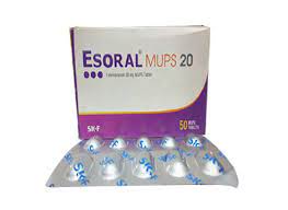 Esoral MUPS 20 mg Tablet-10's Strip