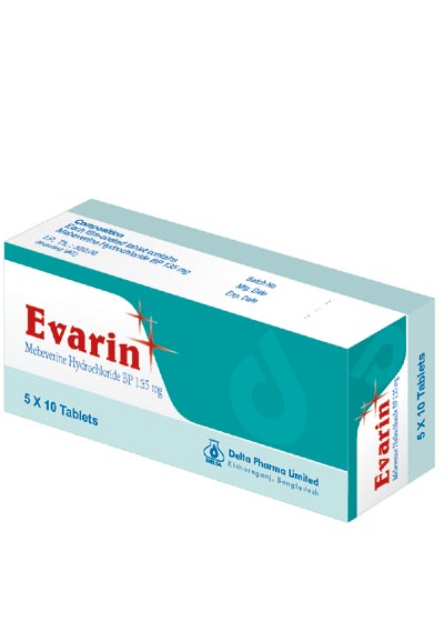 Evarin 135 mg Tablet-10's Strip