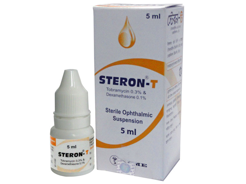 Steron-T 0.1%+0.3% Eye Drop-5 ml Drop