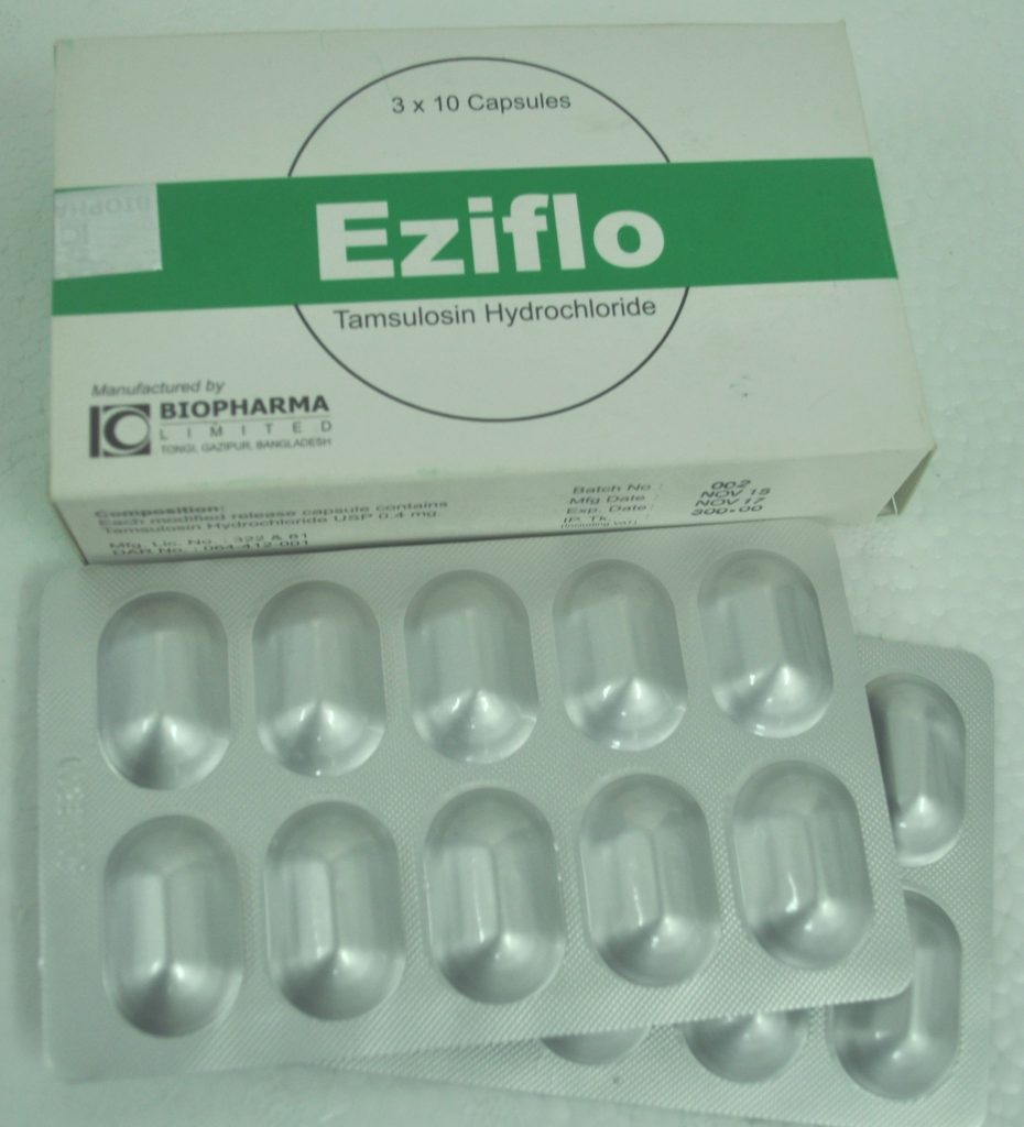 Eziflo 0.4 mg Capsule-10's Strip