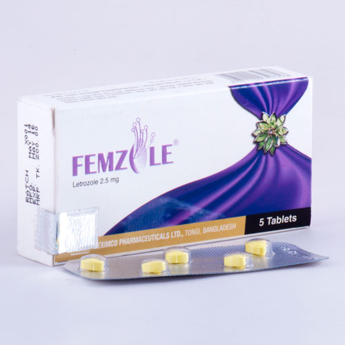 Femzole 2.5 mg Tablet-5's Pack