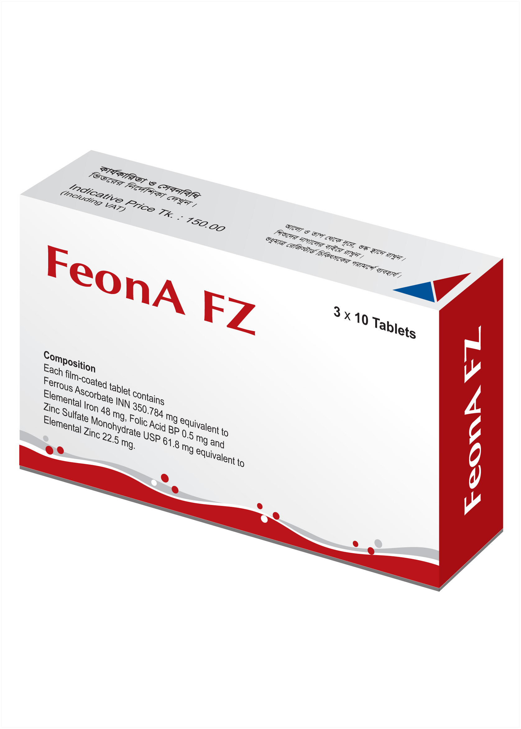 FeonA FZ Tablet- 10's Strip