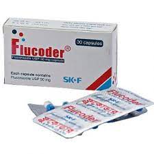 Flucoder 50 mg Capsule-10's Strip