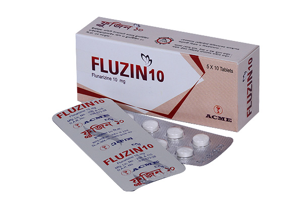 Fluzin 10 mg Tablet-10's strip