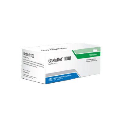 Gastalfet 1000 mg Tablet-10's Strip