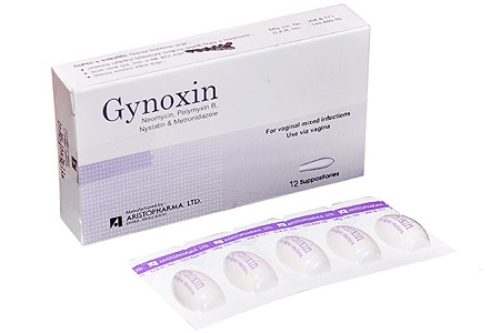 Gynoxin Vaginal Suppository-12's Pack