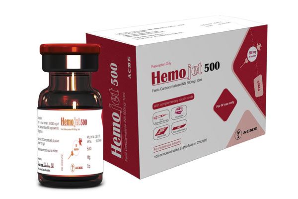 Hemojet 500 mg/10 ml vial-IV Injection or Infusion